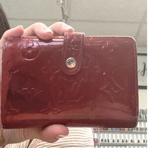 Red Vernis Louis Wallet